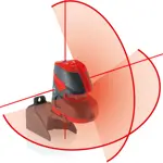Milti line laser, 2 red lines